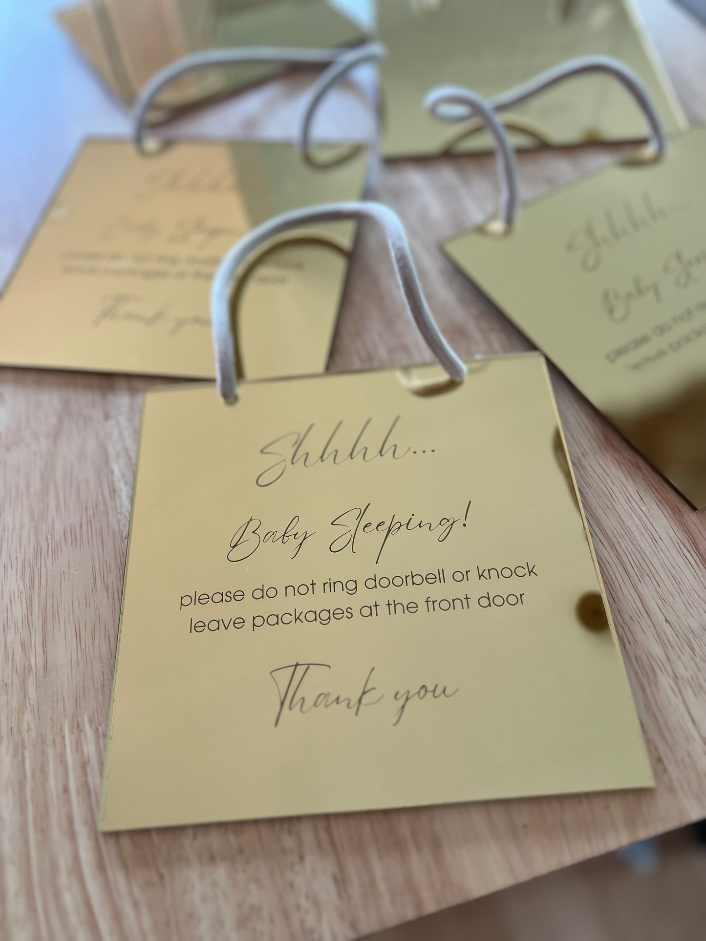 Baby Sleeping Sign