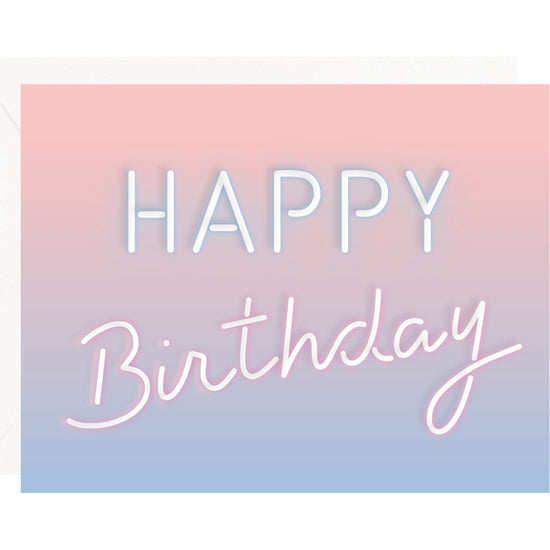 Happy Birthday Neon Lights