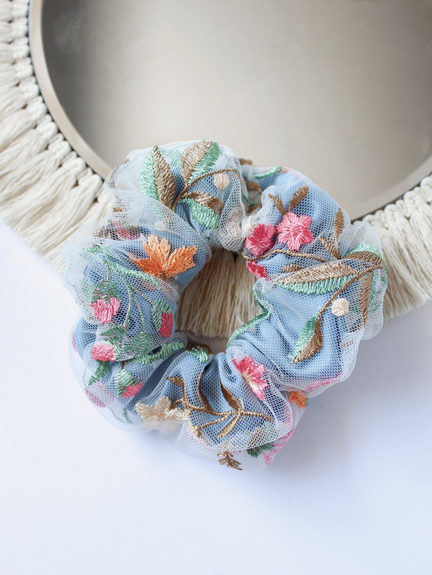 Garden Lace Scrunchie