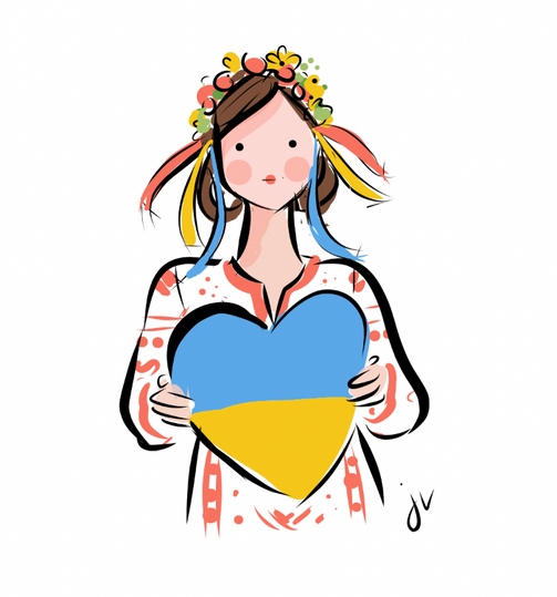 Stickers for Ukraine