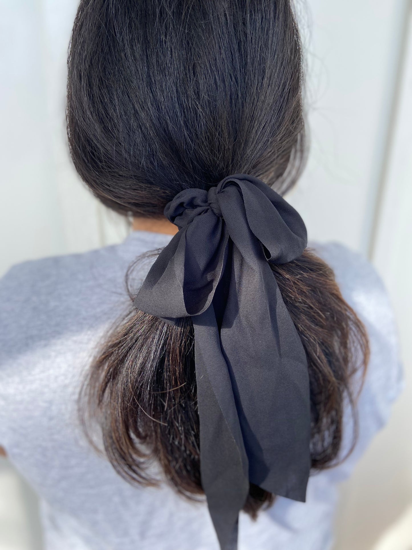 Crepe Scarf Scrunchie