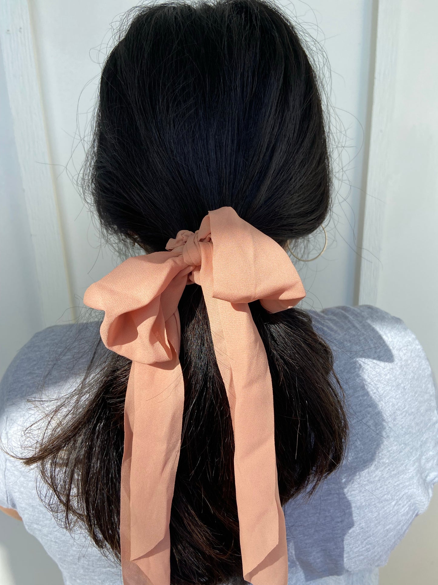 Crepe Scarf Scrunchie