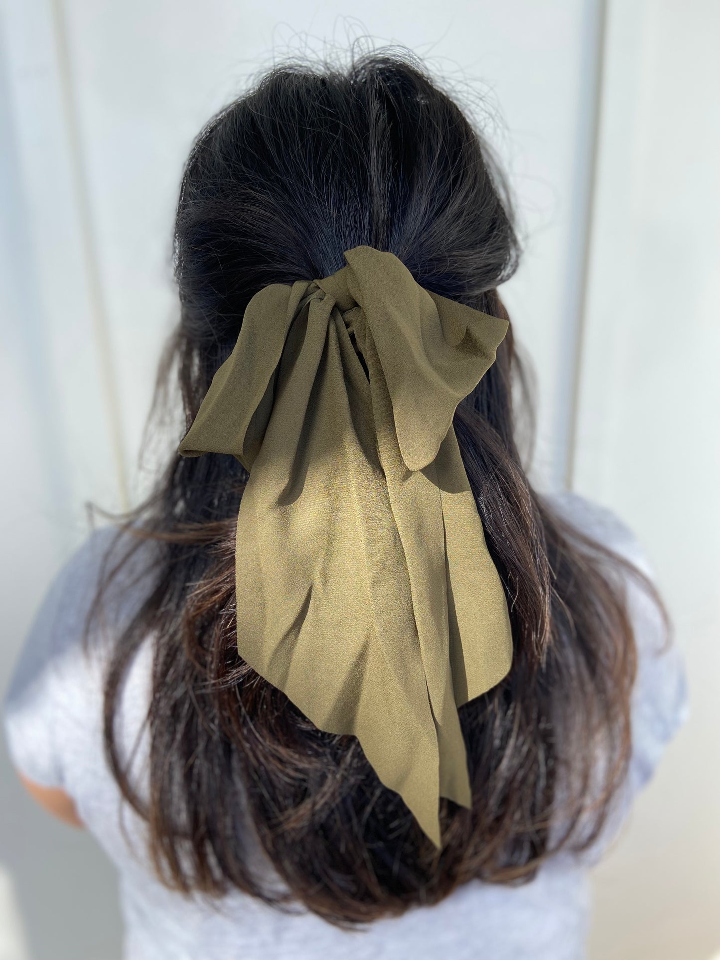 Crepe Scarf Scrunchie