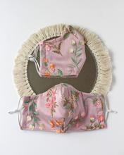 Garden Lace Satin Face Mask