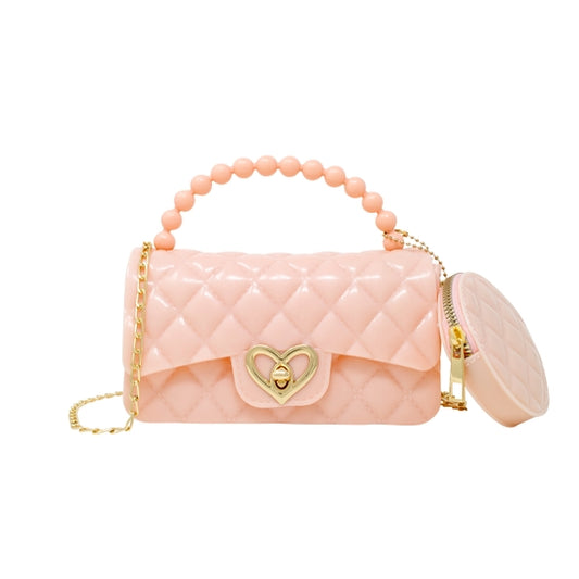 Jelly Quilted Heart Bag
