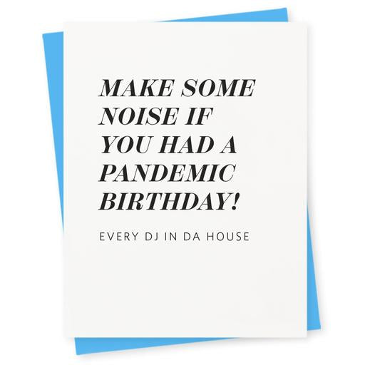 Pandemic Birthday Card
