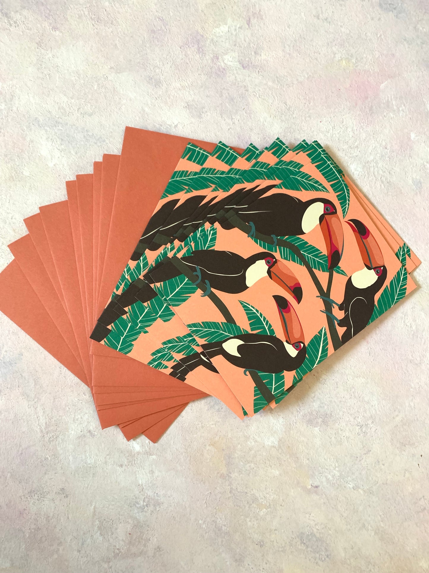 Toucan Set of Cards