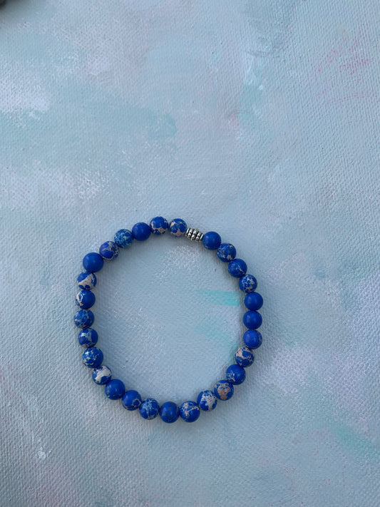 Blue Emperor Gemstone Bracelet